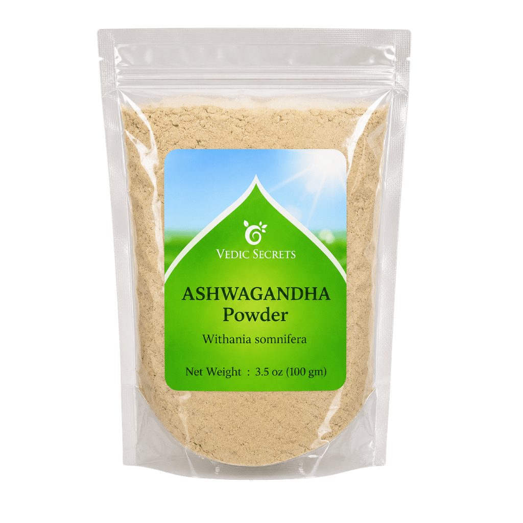 Vedic Secrets Ashwagandha Powder 100 g buy online USA - 1